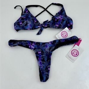 AKFit Swimwear two piece bikini Size XS/L